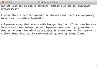 Illustration for article titled The Text Editor I've Been Searching For This Whole Time Was TextEdit